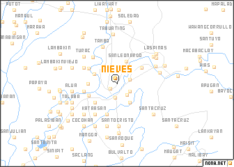 map of Nieves