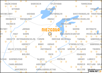 map of Niezgoda