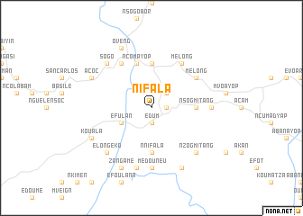 map of Nifala