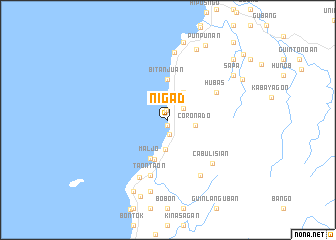 map of Nigad