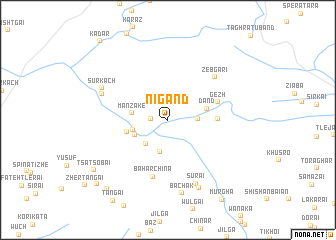 map of Nigānd