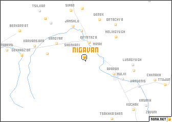 map of Nigavan