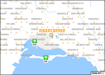 map of Niger Corner