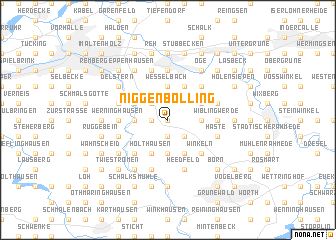 map of Niggenbölling