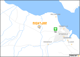 map of Night jar