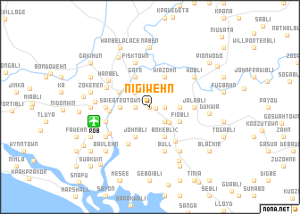 map of Nigiwehn