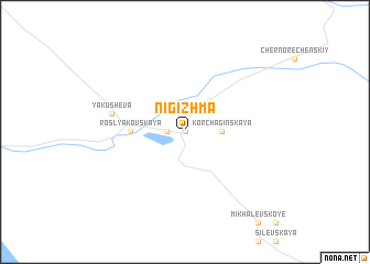 map of Nigizhma