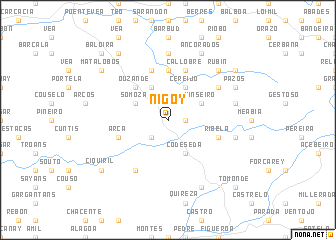 map of Nigoy