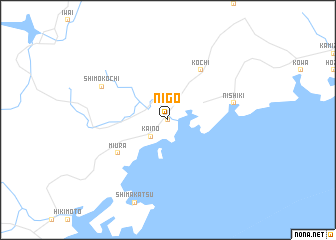 map of Nigō