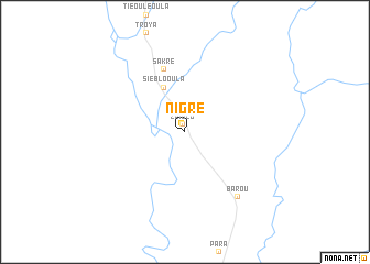 map of Nigré