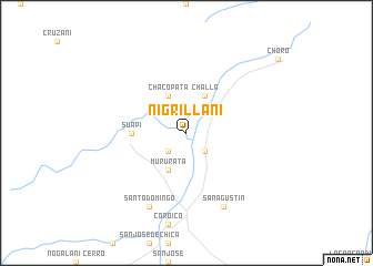 map of Nigrillani