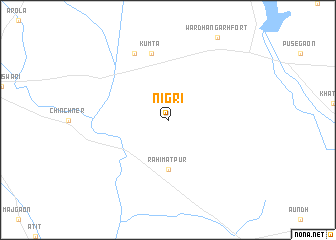 map of Nigri