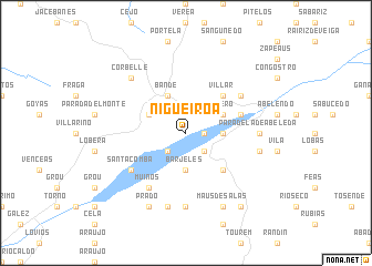 map of Nigueiroá