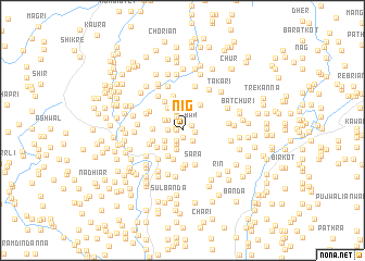 map of Nig
