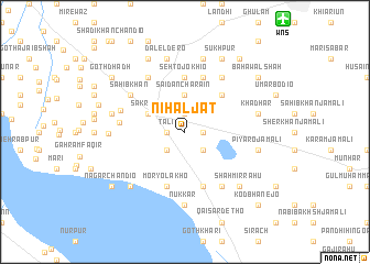 map of Nihāl Jat