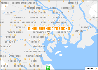 map of Nihombashi-Kayabachō