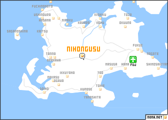 map of Nihongusu