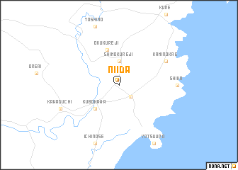 map of Niida