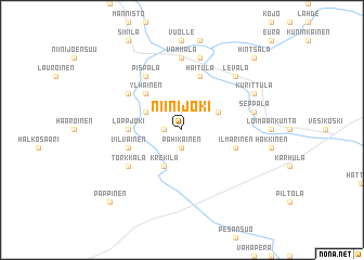 map of Niinijoki