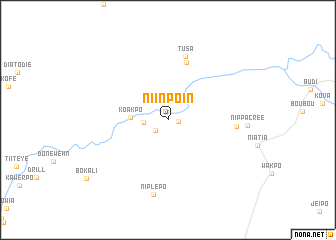 map of Niinpoin