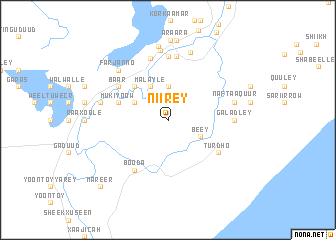 map of Niirey