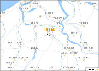 map of Niitsu