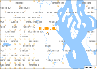 map of Nij Balāli