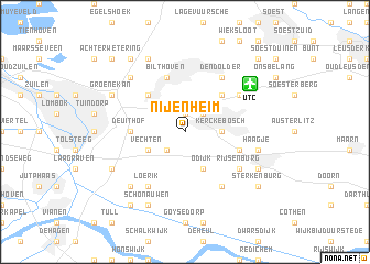 map of Nijenheim