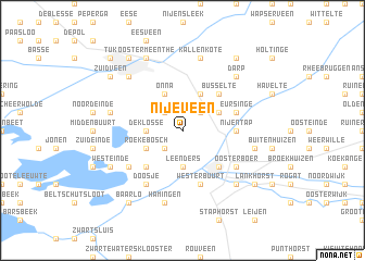 map of Nijeveen