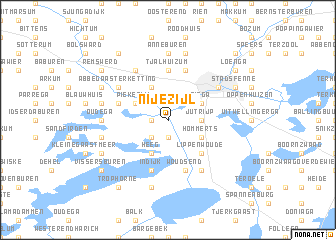 map of Nijezijl