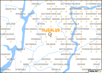 map of Nij Gālua
