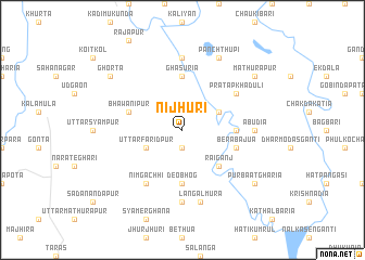 map of Nijhuri