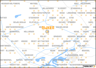 map of Nijken