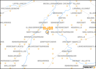map of Nijon