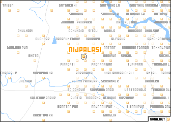 map of Nij Palāsi