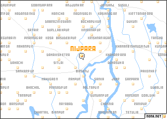 map of Nijpāra