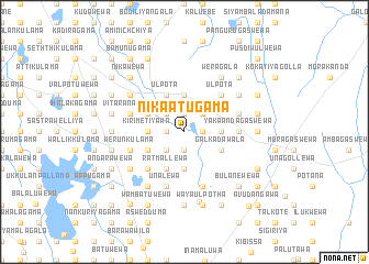 map of Nika-atugama