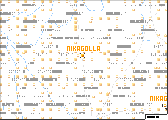 map of Nikagolla