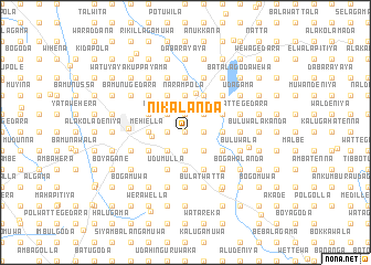 map of Nikalanda