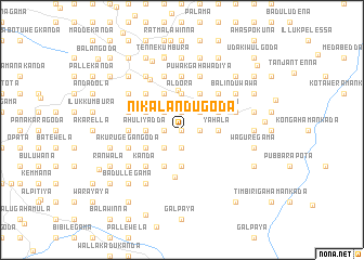 map of Nikalandugoda