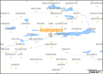 map of Nikandrovo