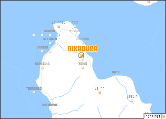 map of Nikaoura