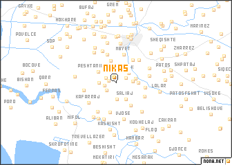 map of (( Nikas ))