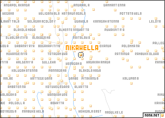 map of Nikawella
