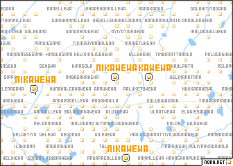 map of Nikawewa