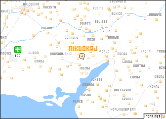 map of Nik Ðokaj