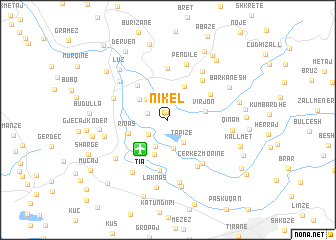 map of Nikël