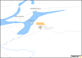 map of Nikel\
