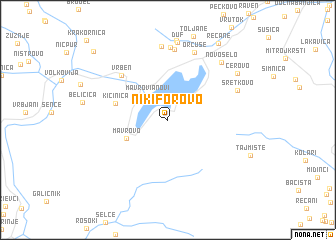 map of Nikiforovo