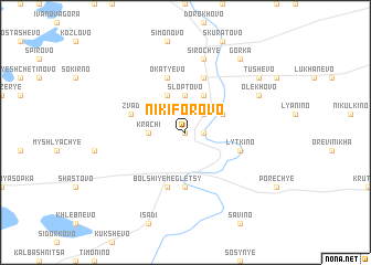 map of Nikiforovo